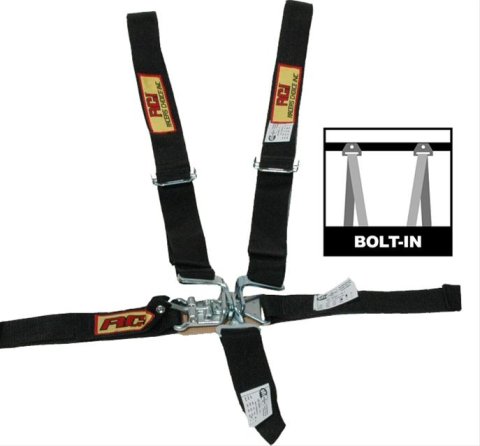 RCI Latch Release Junior 5-Point Harness 9410D Harness, Complete, Latch, Individual, Dragster, Bolt, Wraparound, Floor/Roll Bar Mount, Each thumbnail 1