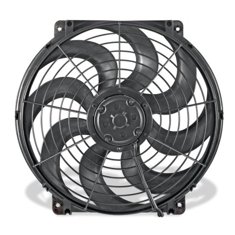 16 Inch 2,010 CFM Flex-A-Lite Syclone S-Blade Electric Fan 104354 Fan, 24 V, Single, cfm, in. Diameter, Black, Each thumbnail 2