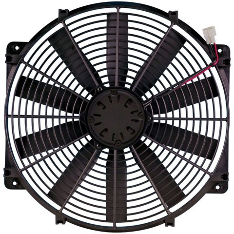 16 Inch 2,500 CFM Flex-A-Lite Low Boy Electric Fan 104358 Fan, Boy, Single, in. Diameter, Puller, cfm, Black, Nylon, Each thumbnail 2
