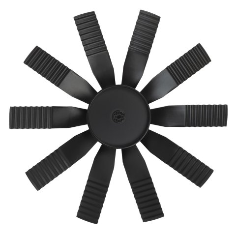 12 Inch 1,325 CFM Flex-A-Lite Flex-Wave Electric Fan 116542 Fan, Flex-Wave, Single, in. Diameter, cfm, Black, 8.00 amps, Each thumbnail 2