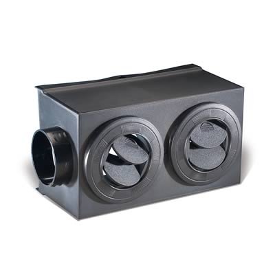 Flex-A-Lite Mojave Heater Plenum Boxes 107183 Box, for FLX-640, Plastic, Black, Snap-On, Each thumbnail 1