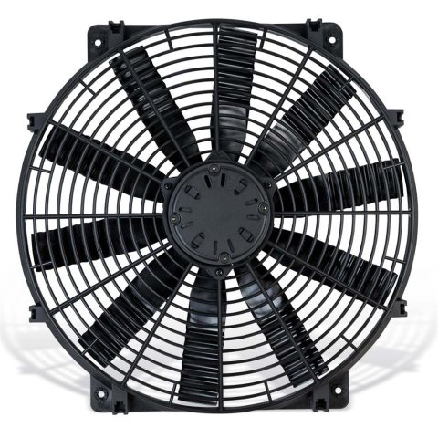 16 Inch 3,000 CFM Flex-A-Lite Flex-Wave Electric Fan 105391 Fan, Pusher, Flex-Wave, Single, in. Diameter, cfm, Black, 20 amps, Each thumbnail 2