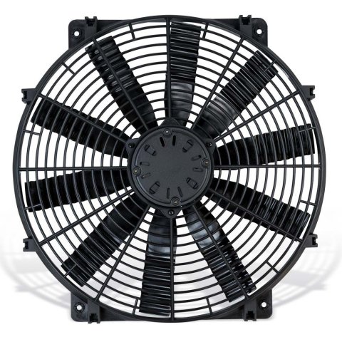 16 Inch 3,000 CFM Flex-A-Lite Flex-Wave Electric Fan 105391 Fan, Pusher, Flex-Wave, Single, in. Diameter, cfm, Black, 20 amps, Each thumbnail 4