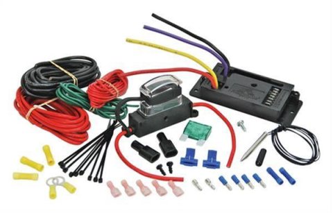 Flex-A-Lite Adjustable Electric Fan Controllers 106999 Controller, Adjustable, Radiator Probe Sending Unit, 160 - 240 degrees F, Wiring Harness, Kit thumbnail 1