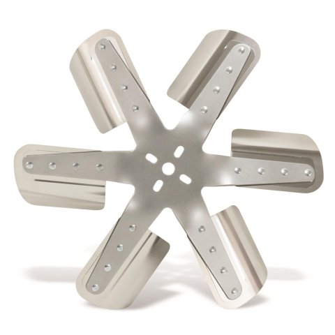 Flex-A-Lite Flex Fans 101259 Fan, Flex, Mechanical, Clockwise, 18.25 in. Diameter, Stainless Steel Blades/Steel Hub, Each thumbnail 1