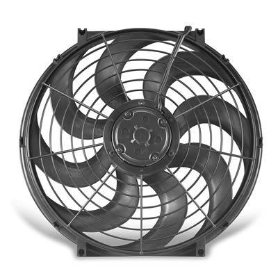 16 Inch 2,010 CFM Flex-A-Lite Syclone S-Blade Electric Fan 104637 Fan, Single, in. Diameter, Reversible, cfm, Black, Plastic, Each thumbnail 1