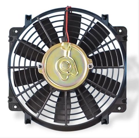 10 Inch 800 CFM Flex-A-Lite Trimline Electric Fan 116538 Fan, Single, in. Diameter, Reversible, cfm, Black, Plastic, Each thumbnail 1