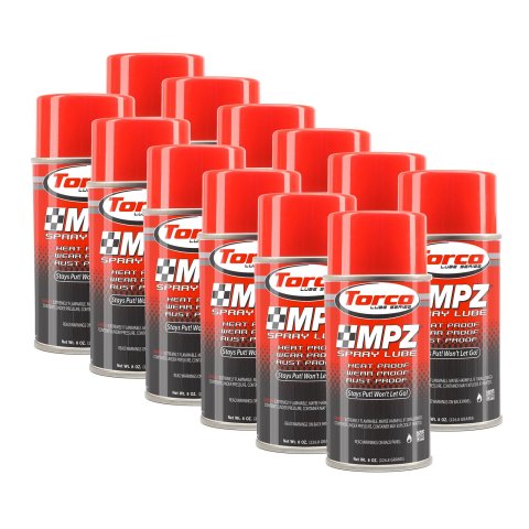 Torco MPZ Spray Lube A560000M Assembly Lubricant, for Engine Assembly and Fastener Installation, Aerosol, Lube, Set of 12 thumbnail 1
