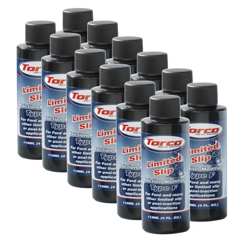 Torco Type F Friction Modifier AFM0050J Modifier, F, for Clutch-Type Limited-Slip Differentials, 4 fluid oz., Set of 12 thumbnail 1