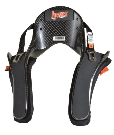 HANS Pro Ultra Series Devices DK1324532SFI Head and Neck Restraint System, Series, SA Helmet, Model 20L, Sliding Tether, Post Anchor, SFI 38.1, Large, Each thumbnail 1