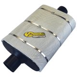 Heatshield Products Muffler Armor 177102 Heat Shields, Armor, Woven Silica, Silver, 16 in. Width, 24 in. Length, Pair thumbnail 1