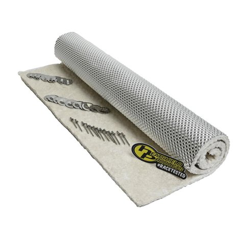 Heatshield Products Exhaust Heat Shields 177024 Header and manifold heat shield kit 1/4 thk x 18 x 24 in w/anchors thumbnail 2