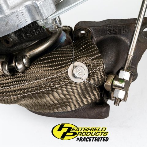 Heatshield Products Turbo Heat Shields 300095 Turbocharger heat shield 3.5L EcoBoost 2011-18 - Lava Shield reduces up to 60 percent of turbo related heat, rated for 1800F. thumbnail 2