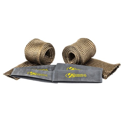Heatshield Products Heat Sleeves 247017 Lava Hose Kit 1-1/2 & 1-3/4 x 3 ft