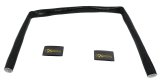 Heatshield Products Fire Shield Sleeves 210044 Heat Protection, Shield, 500 degrees F Maximum, Slip-on, Black, 0.750 in. Diameter, 36 in. Length, Each thumbnail 1