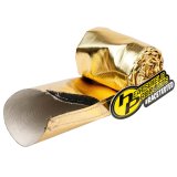 Heatshield Products Heat Sleeves 244200 Sleeve, - Reflective heat shield sleeve 2 id x 3 ft H&L seam- Cold Gold Sleeve shields up to 90 percent of radiant 1100F. thumbnail 4
