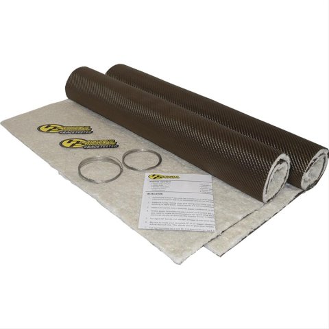 Heatshield Products Lava Header Armor 177805 Exhaust, Heat Shield, Armor, 2,200 Degrees F, 18 in. Length, 24 in. Width, .250 in. Thick, Pair thumbnail 1