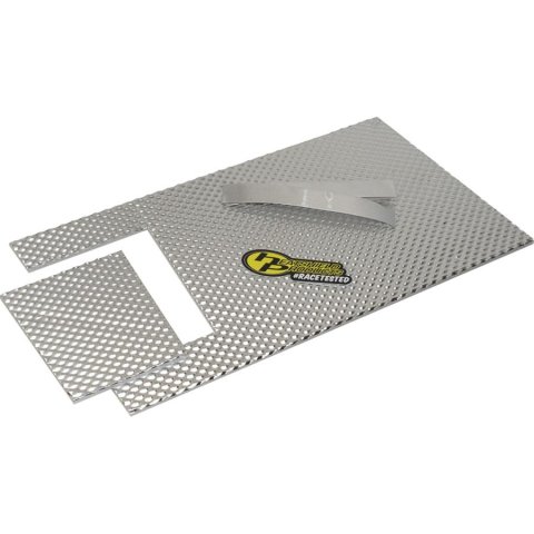 Heatshield Products I-M Shields for 2017-2020 CAMARO, 2015-2019 CORVETTE, 2016-2019 CTS - 140025 Intake Manifold Heat Shield, Shield, 1,100 degrees F, Silver, Aluminum, Chevrolet, Gen V LT1, Kit thumbnail 2