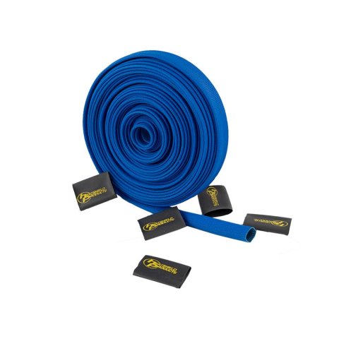 Heatshield Products Color Sleeves 203122 Heat Protection, Sleeve, 1,200 degrees F, Slip-on, Blue, 0.438 in. Diameter, 25 ft. Length, Each thumbnail 2