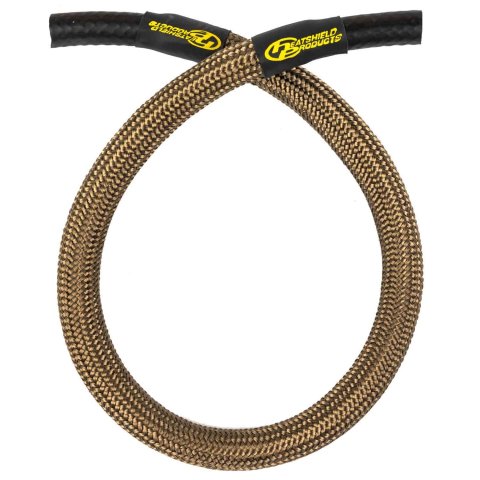 Heatshield Products Lava Hot Rod Sleeves 207012 Heat shield sleeve 1-1/2 id x 10 ft Roll- Sleeve includes 4 heat shrink and keeps components protected from heat, rated for 1100F. thumbnail 1