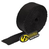 Heatshield Products Exhaust Wrap 372550 and Header Wrap, 1200 degrees F, Lava Rock, Black Basalt, 2.0 in. Width, 50.0 ft. Length, Each thumbnail 1