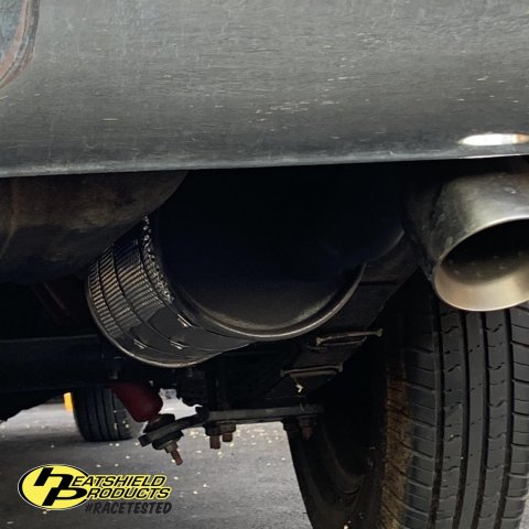 Heatshield Products Muffler Armor 177101 Heat Shield, Armor, Woven Silica, Silver, 16 in. Width, 24 in. Length, Each thumbnail 1