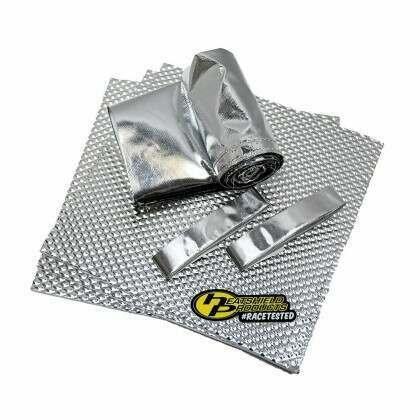 Heatshield Products Air Intake Kits 274404 Cold System 4 in ID X 3ft Sleeve and air box shield kit . Rated for 1100F radiant thumbnail 3