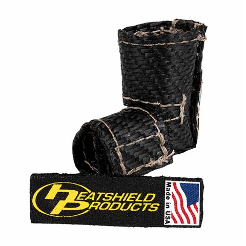 Heatshield Products Heat Sleeves 282029 – 90 deg connector heat shield 1/2-in id Stealth – Utili-Shield thumbnail 1