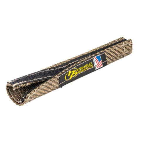 Heatshield Products Lava Tube Shield 281020 Heat Sleeve, Shield, Hook and Loop, 2,000 degrees F, 0.500 in. Diameter, 6.00 in. Length, Each