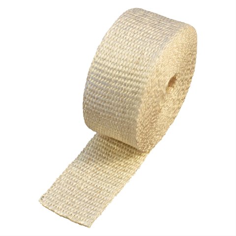 Heatshield Products Inferno Header Wraps 325025 Exhaust and Wrap, 2000 degrees F, Inferno, Natural Silica Filament, 2.0 in. Width, 25.0 ft. Length, Each thumbnail 2