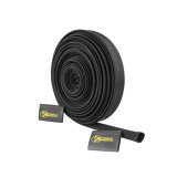 Heatshield Products Color Sleeves 203124 Heat Protection, Sleeve, 1,200 degrees F, Slip-on, Black, 0.438 in. Diameter, 25 ft. Length, Each thumbnail 1