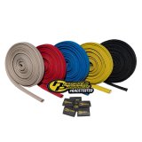 Heatshield Products Color Sleeves 203124 Heat Protection, Sleeve, 1,200 degrees F, Slip-on, Black, 0.438 in. Diameter, 25 ft. Length, Each thumbnail 3