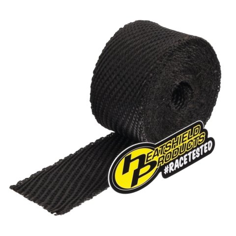 Heatshield Products Exhaust Wrap 372505 and Header Wrap, 1200 degrees F, Lava Rock, Black Basalt, 2.0 in. Width, 15.0 ft. Length, Each thumbnail 1