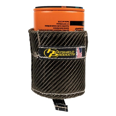 Heatshield Products Lava Oil Filter Heat Shields 504725 Shields, Canister Filter, rock, Natural, 3.675 in. Inside Diameter x 3.125 in. Tall, Each thumbnail 2