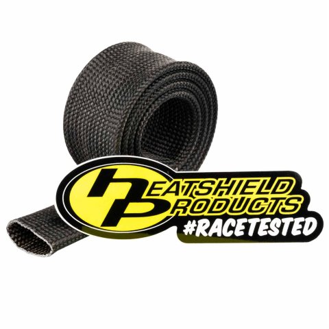 Heatshield Products Hot Rod Sleeves 204010 Heat Sleeve, Sleeve, Slip-on, Black, 3/4 in. Diameter, 2 ft. Length, Each thumbnail 1