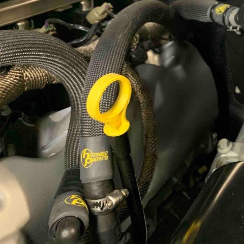 Heatshield Products Hot Rod Sleeves 204010 Heat Sleeve, Sleeve, Slip-on, Black, 3/4 in. Diameter, 2 ft. Length, Each thumbnail 2