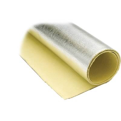 Thermo-Tec Aramid Muffler Covers 16850 Heat Protection, Heat Barrier, 3,000 degrees F, Aramid, Silver, 26 in. Width, 40 in. Length, Each thumbnail 3