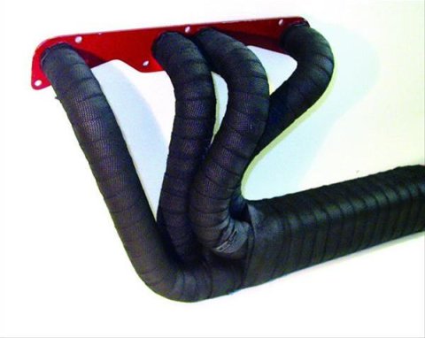 Thermo-Tec Exhaust Wrap 11022 and Header Wrap, Thermo-Tec, Black, 2 in. Wide x 50 ft., Each thumbnail 2