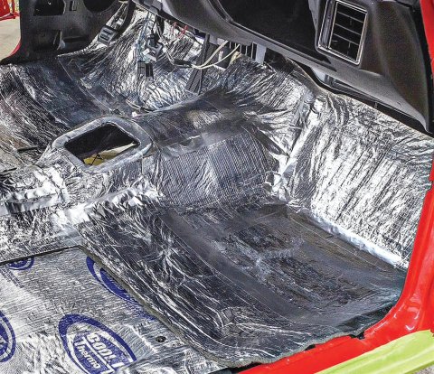 Thermo-Tec Adhesive Backed Thermo-Guard FR 14121 Heat Barrier and Sound Deadening Mats, Adhesvie Backed, Thermo Guard FR, 1 sided, 48 in.x 72 in. Each thumbnail 2