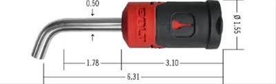 BOLT Receiver Locks 7023628 Lock, 0.500 in. Receiver/Coupler Diameter, Uses for Nissan Ignition Key, Each thumbnail 2