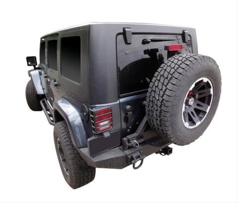 BOLT Spare Tire Locks for 2002-2012 LIBERTY, 1991-2022 WRANGLER, 2018 WRANGLER JK - 5922986 Lock, Steel, Black, Jeep, Each thumbnail 2