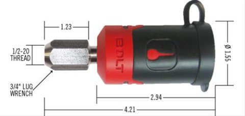 BOLT Spare Tire Locks for 2002-2012 LIBERTY, 1991-2022 WRANGLER, 2018 WRANGLER JK - 5922986 Lock, Steel, Black, Jeep, Each thumbnail 5