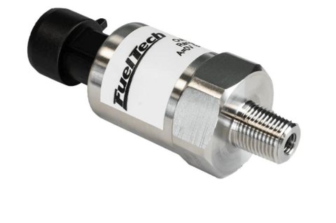 FuelTech Pressure Sensors 5005100451 Gauge Sending Unit, Pressure, Electrical, Thread-In, 1/8 in. NPT, 0-30 PSI, Stainless Steel, Each thumbnail 3