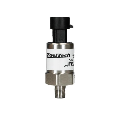 FuelTech Pressure Sensors 5005100451 Gauge Sending Unit, Pressure, Electrical, Thread-In, 1/8 in. NPT, 0-30 PSI, Stainless Steel, Each thumbnail 4