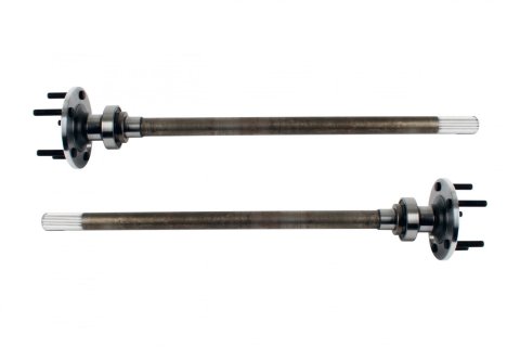 Detroit Speed Rear Axle Shafts 070906DS Ford 9 in. Shafts, 1970-81 Camaro/Firebird,Torino Flange, 12mm x 1.5 Studs, Pair