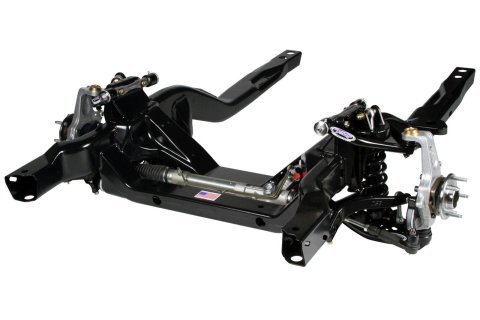 Detroit Speed Hydroformed Subframes for 1970-1981 CAMARO, FIREBIRD - 032014DS Front Suspension Packages, Subframe, 5 x 4 3/4 in. Wheel Bolt Circle, Non-adjustable Coilovers, Crossmember, Chevrolet, Pontiac, Kit