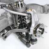 Detroit Speed Hydroformed Subframes 032017-SDS Front Suspension Package, Subframe, Bare Subframe, Black Components, Single Adjustable Coilover, Chevrolet, Pontiac, Kit thumbnail 1