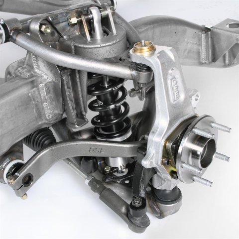 Detroit Speed Hydroformed Subframes 032017-SDS Front Suspension Package, Subframe, Bare Subframe, Black Components, Single Adjustable Coilover, Chevrolet, Pontiac, Kit