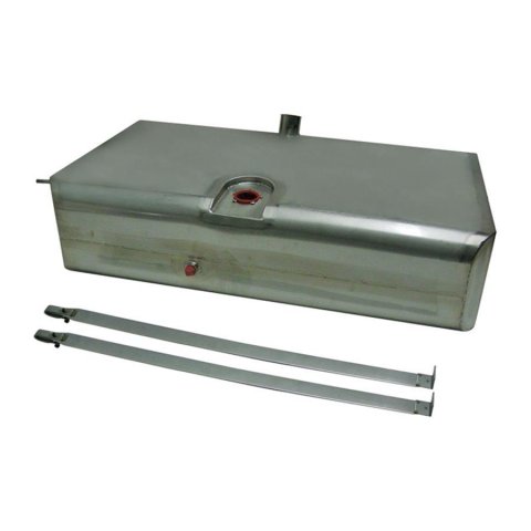 Detroit Speed Stainless Steel Narrowed Fuel Tanks 080110DS SS Tank - 73-79 X-Body-Carbureted
