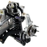 Detroit Speed Aluma-Frame Front Suspension Packages 032050-SDS Package, Aluma-Frame, Aluminum/Steel, Natural/Black, Power Rack, Ford, Kit thumbnail 1